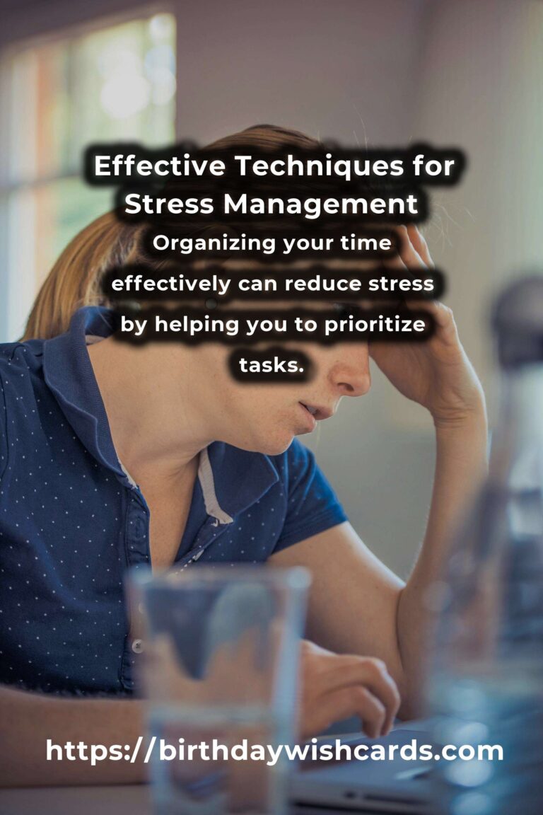 Unlocking the Power of Effective Stress Management: Techniques and Benefits