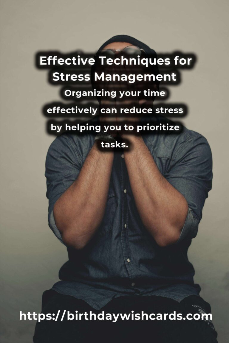 Unlocking the Power of Effective Stress Management: Techniques and Benefits
