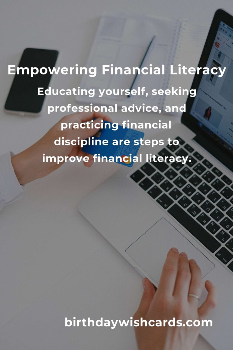Unlocking the Power of Financial Literacy: A Path to Financial Freedom