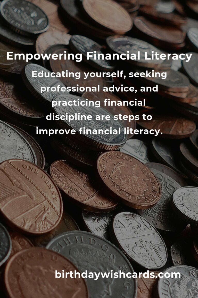 Unlocking the Power of Financial Literacy: A Path to Financial Freedom
