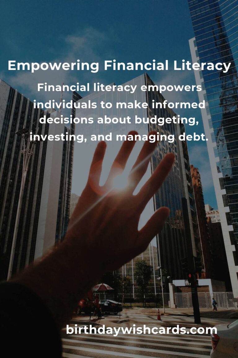 Unlocking the Power of Financial Literacy: A Path to Financial Freedom