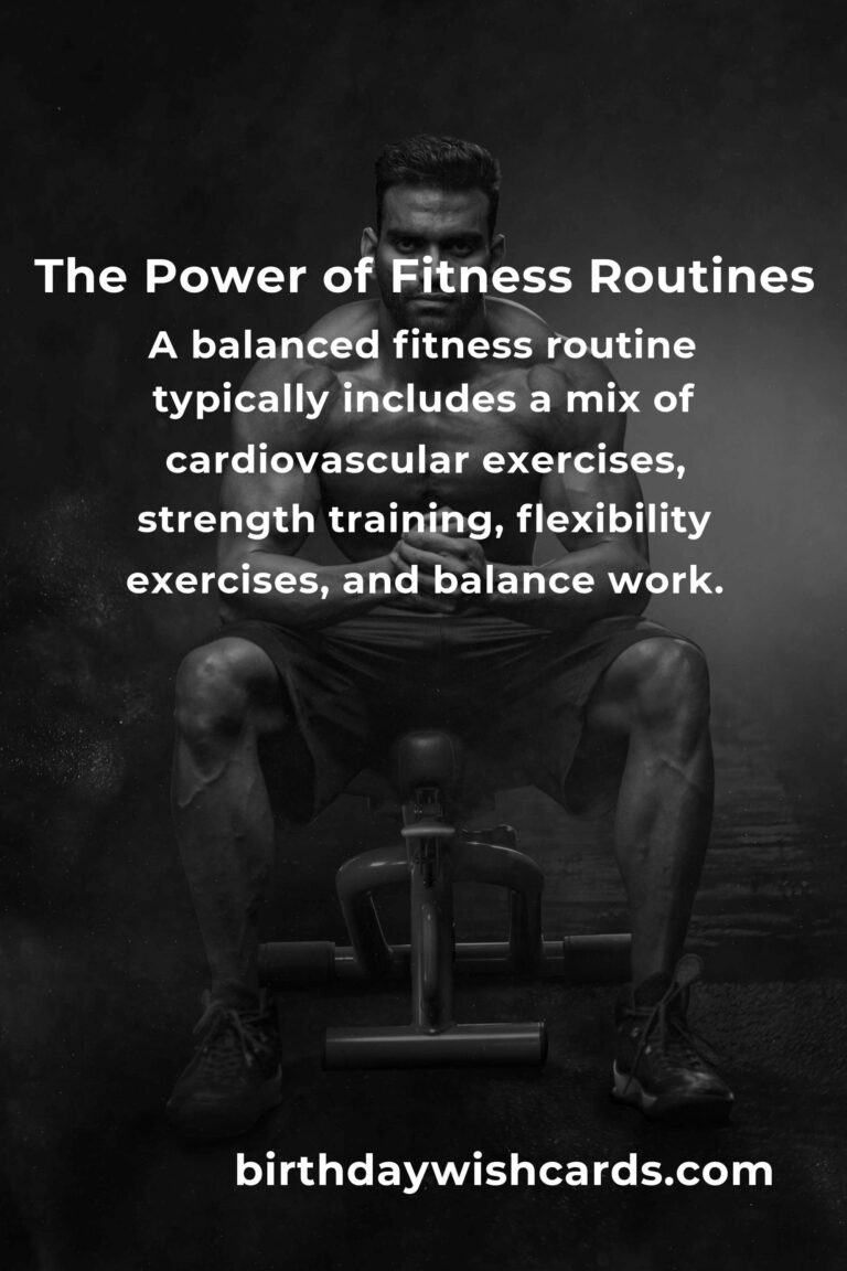 Unlocking the Power of Fitness Routines: Insights for Optimal Health