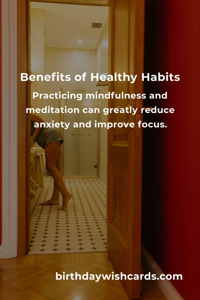 Unlocking the Power of Healthy Habits for a Better Life