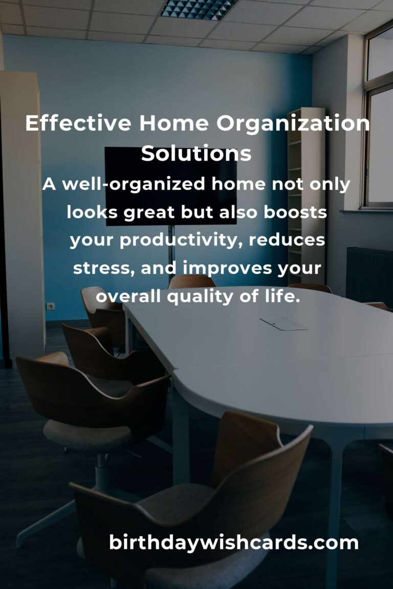 Unlocking the Power of Home Organization: A Comprehensive Roadmap
