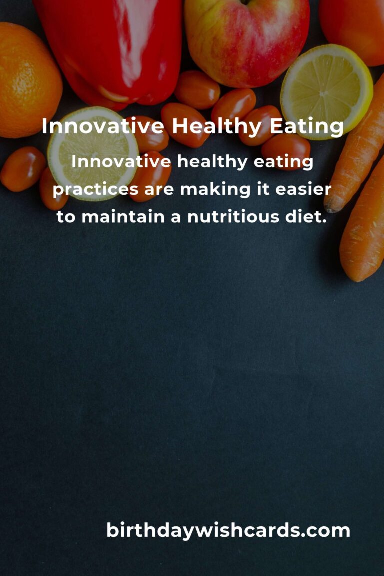 Unlocking the Power of Innovative Healthy Eating