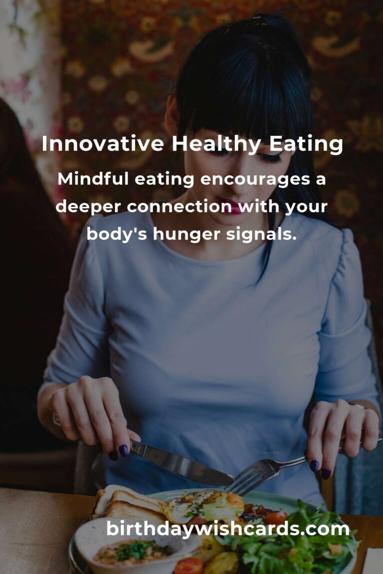 Unlocking the Power of Innovative Healthy Eating