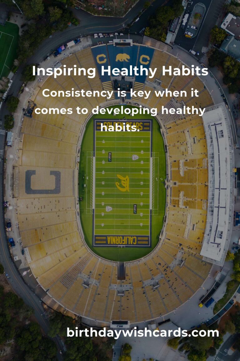 Unlocking the Power of Inspiring Healthy Habits for a Better Life