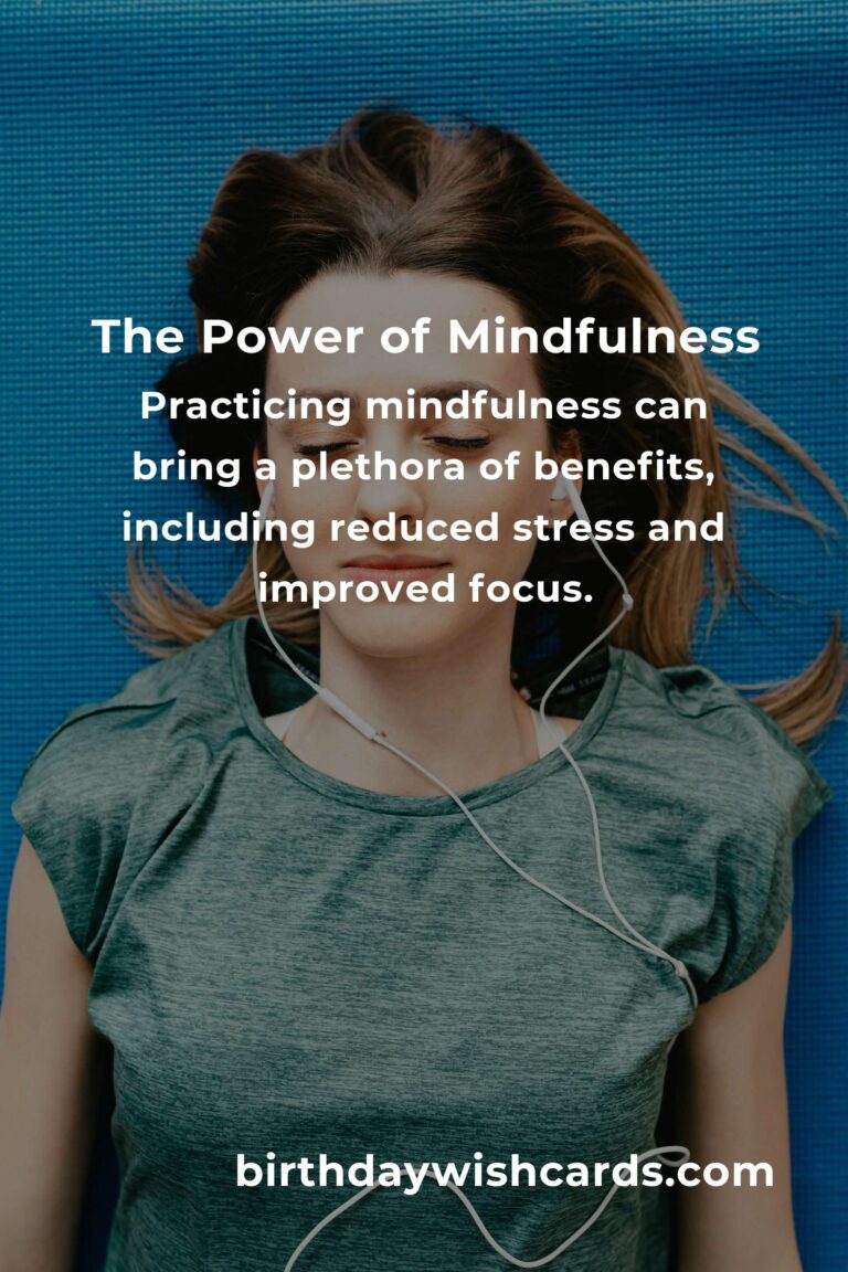 Unlocking the Power of Mindfulness: A Comprehensive Guide