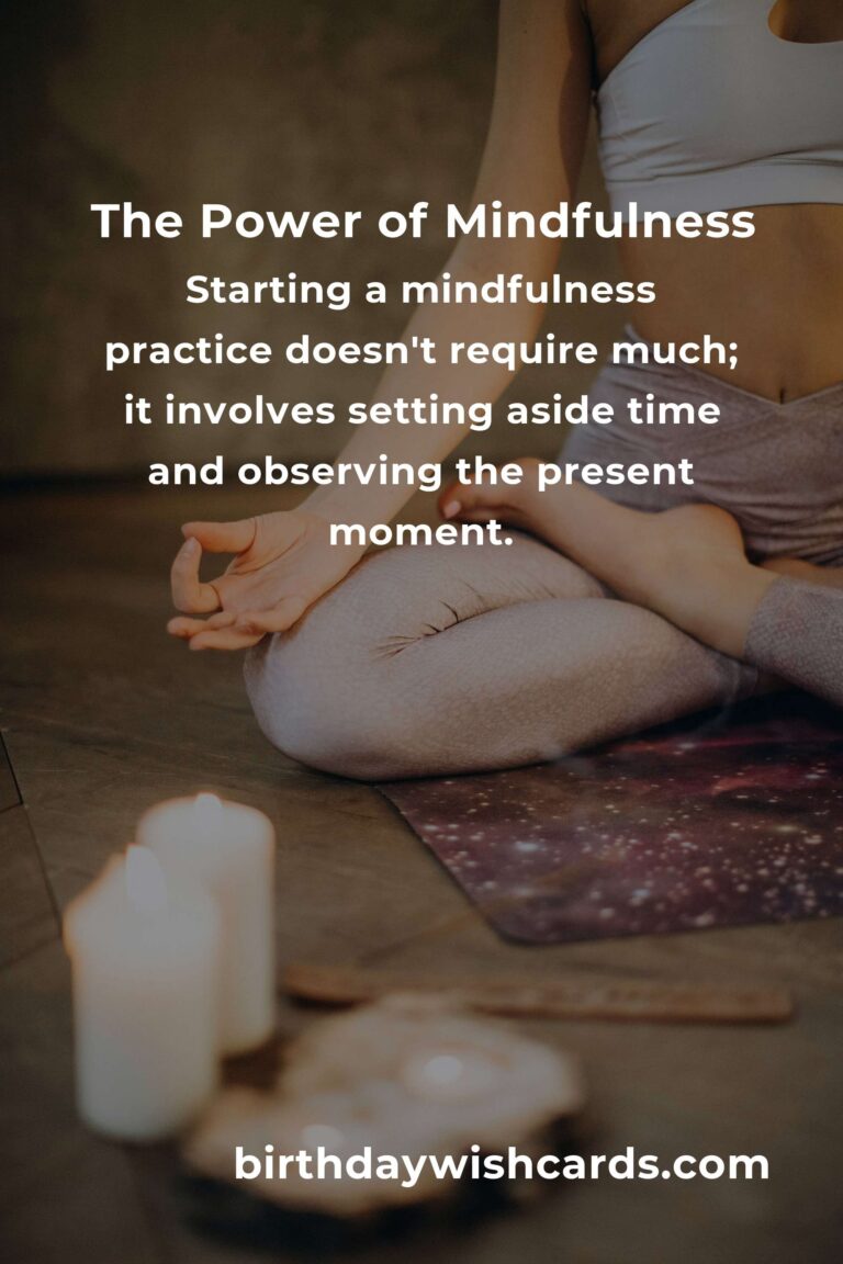 Unlocking the Power of Mindfulness: A Comprehensive Guide