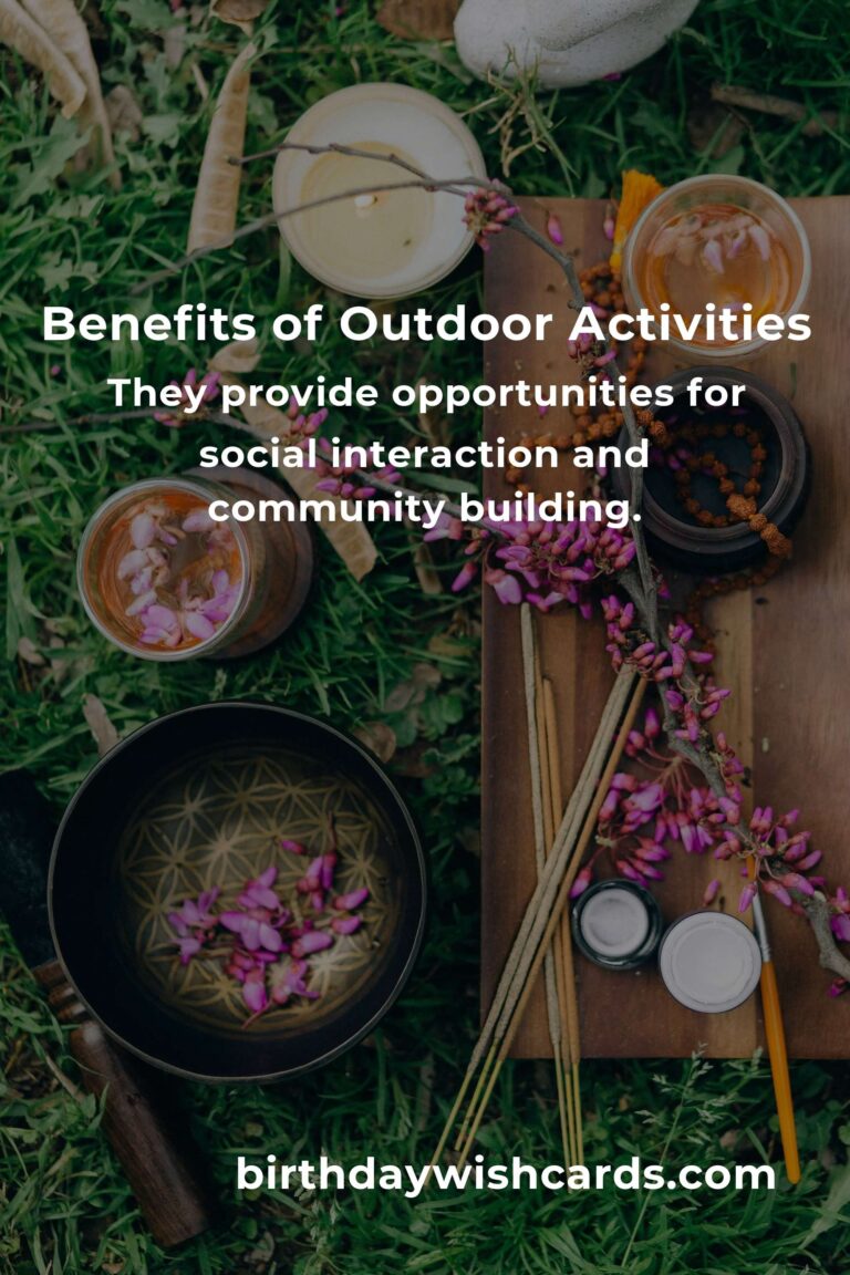 Unlocking the Power of Outdoor Activities for Better Health and Well-being