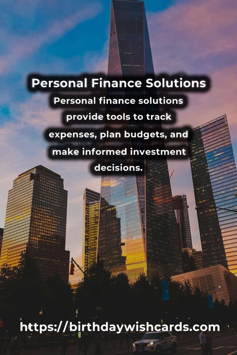 Unlocking the Power of Personal Finance Solutions for a Secure Future