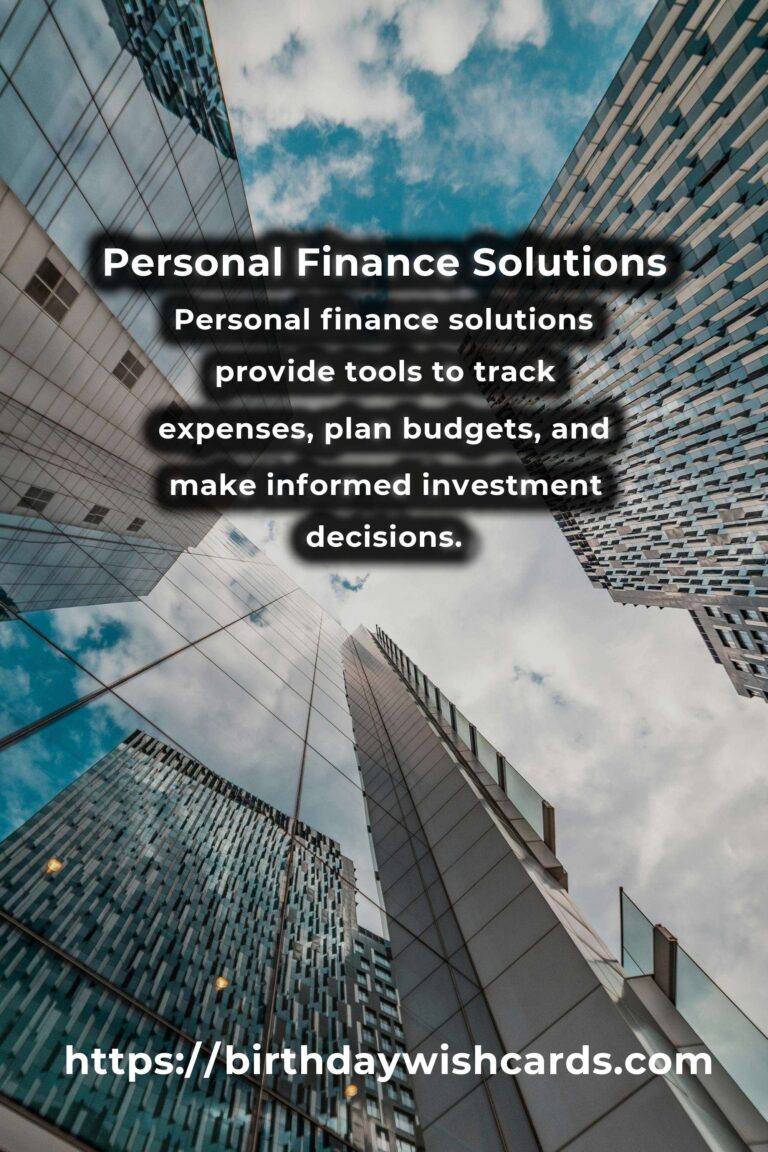 Unlocking the Power of Personal Finance Solutions for a Secure Future
