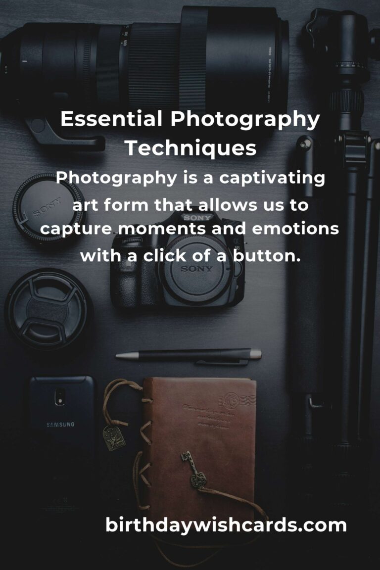 Unlocking the Power of Photography: Essential Fundamentals and Methods