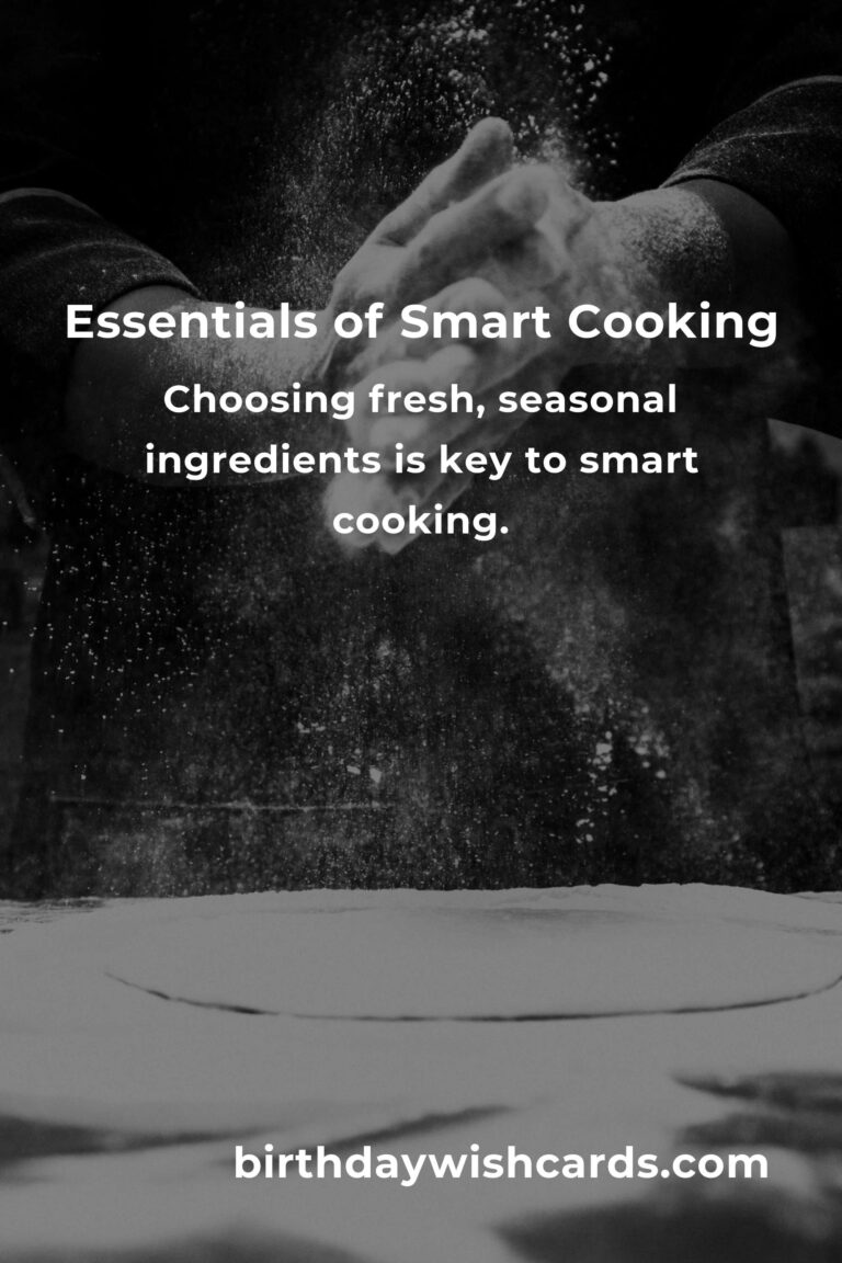 Unlocking the Power of Smart Cooking Basics for a Healthier Lifestyle