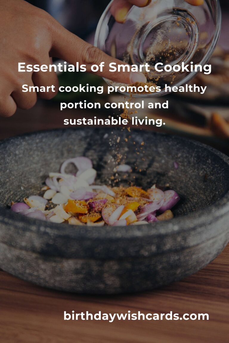 Unlocking the Power of Smart Cooking Basics for a Healthier Lifestyle