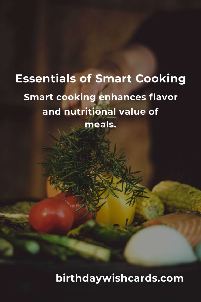 Unlocking the Power of Smart Cooking Basics for a Healthier Lifestyle