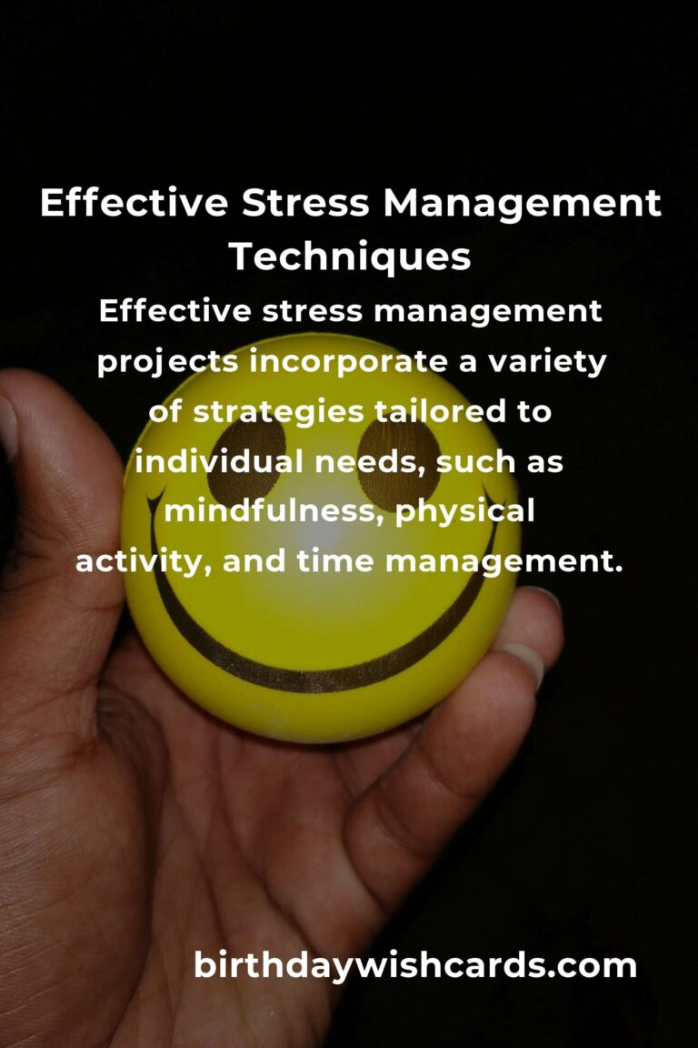 Unlocking the Power of Stress Management Projects for a Healthier Life
