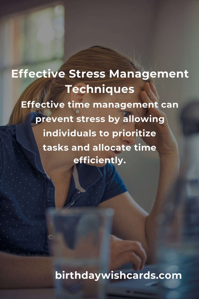 Unlocking the Power of Stress Management: Techniques and Benefits