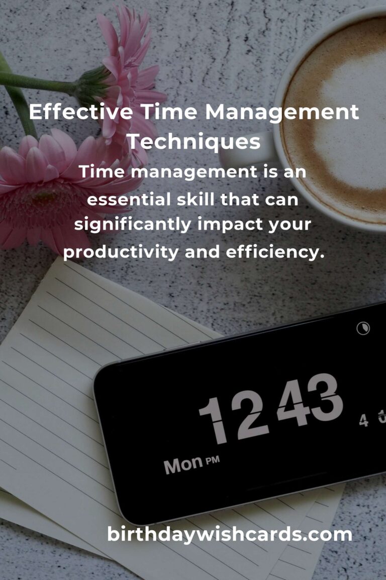 Unlocking the Power of Time Management Methods for Optimal Productivity
