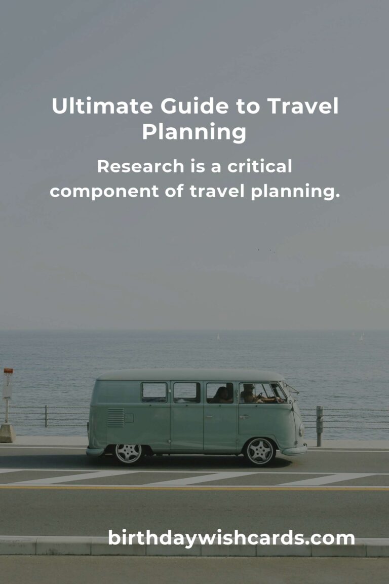 Unlocking the Power of Travel Planning: Your Ultimate Guide to Seamless Adventures