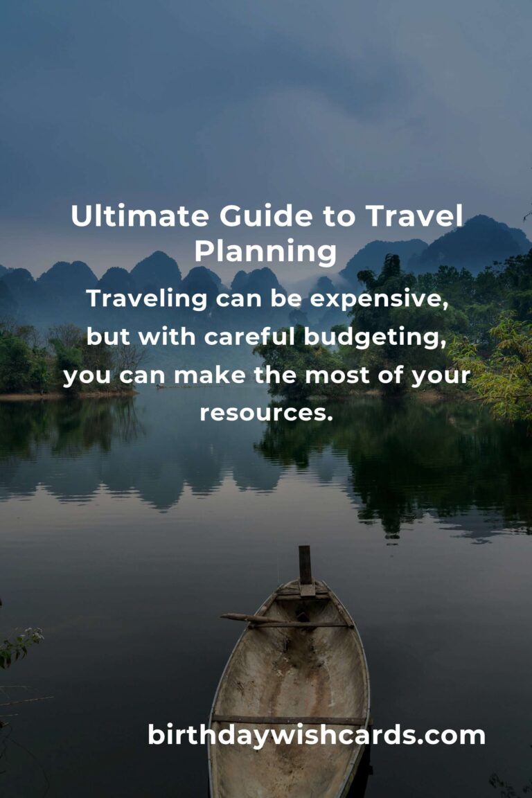 Unlocking the Power of Travel Planning: Your Ultimate Guide to Seamless Adventures
