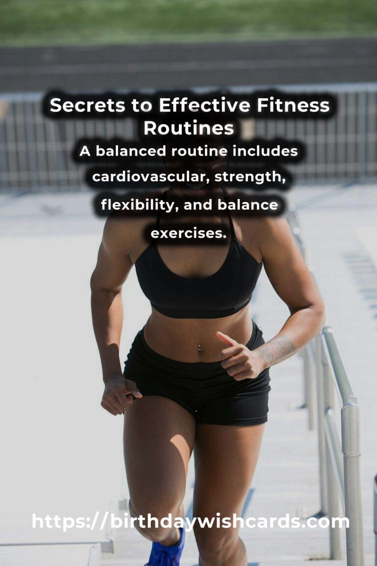 Unlocking the Secrets of Effective Fitness Routines: Expert Advice