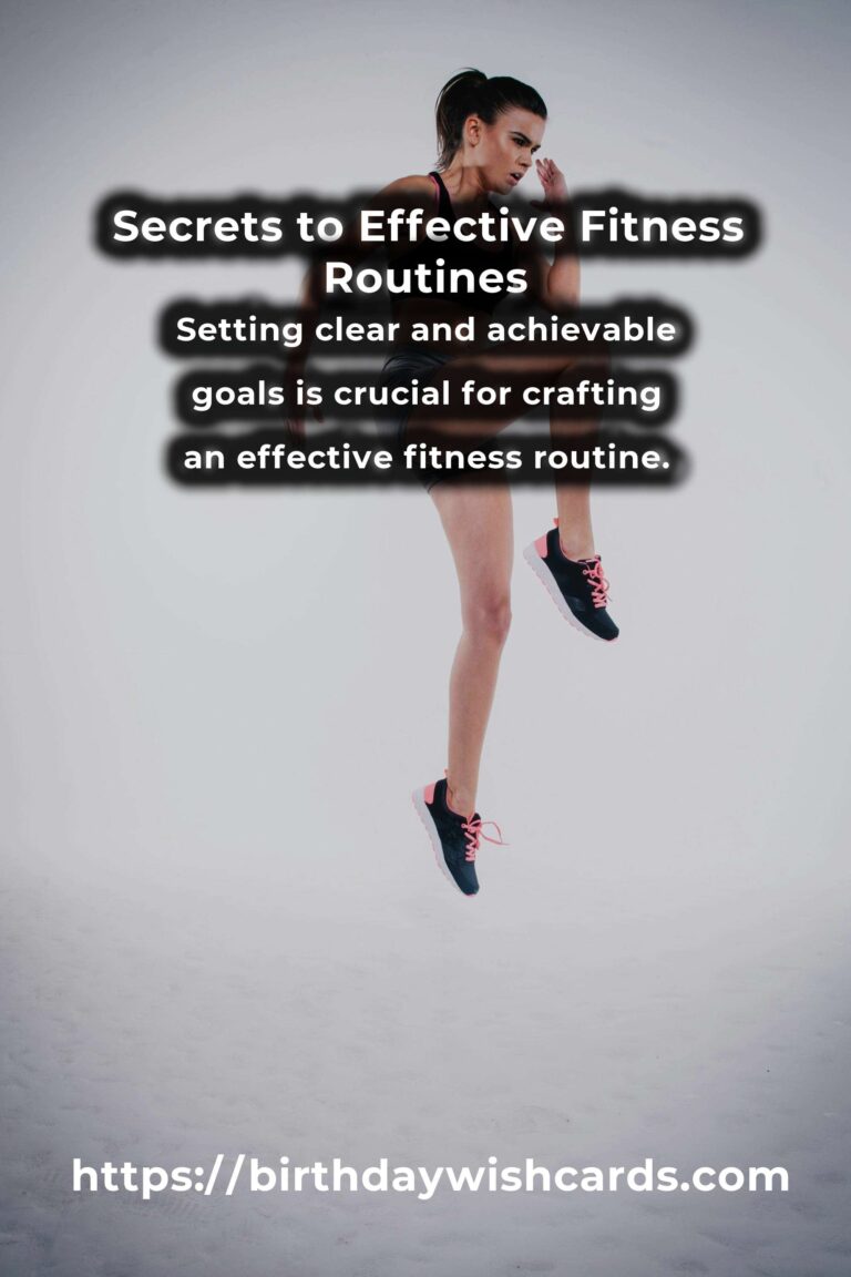 Unlocking the Secrets of Effective Fitness Routines: Expert Advice