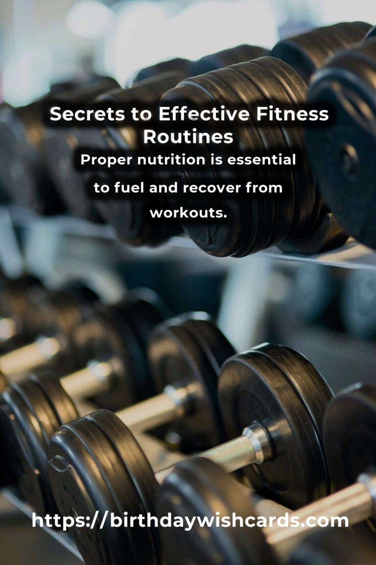 Unlocking the Secrets of Effective Fitness Routines: Expert Advice