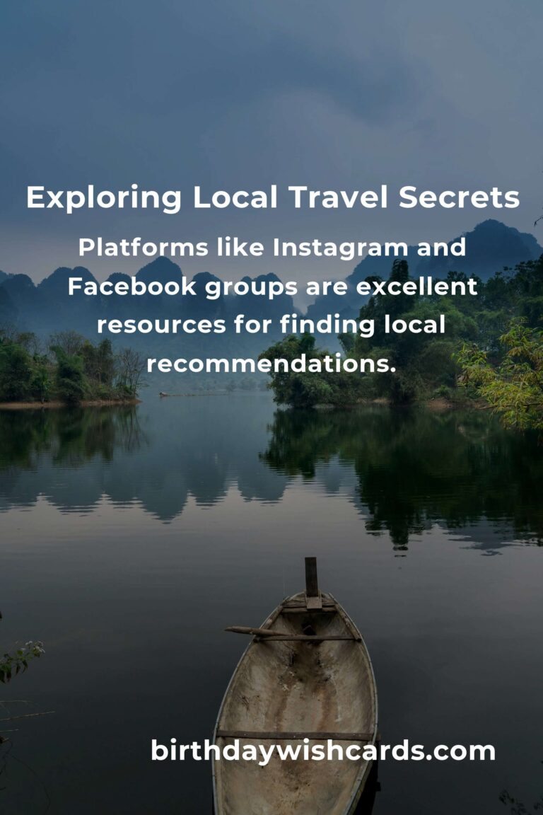 Unveiling Local Travel Secrets: Everything You Need to Know