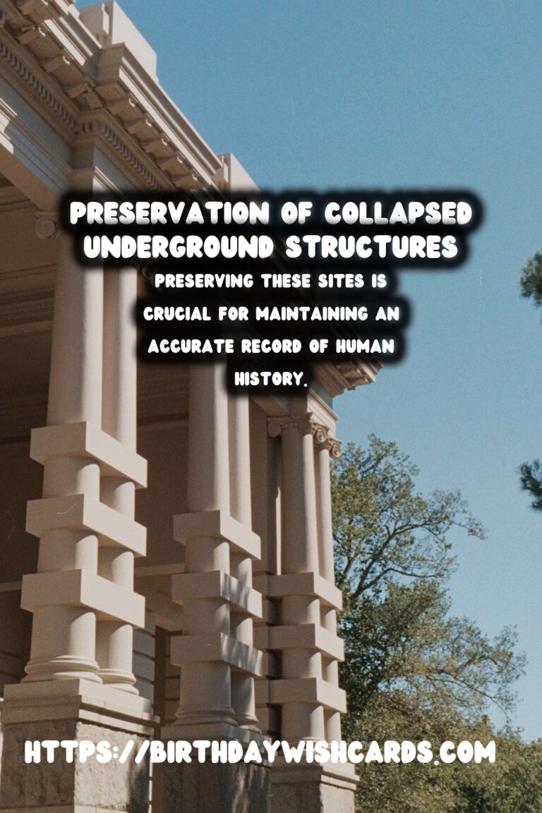Unveiling the Challenges of Preserving Underground Historical Sites