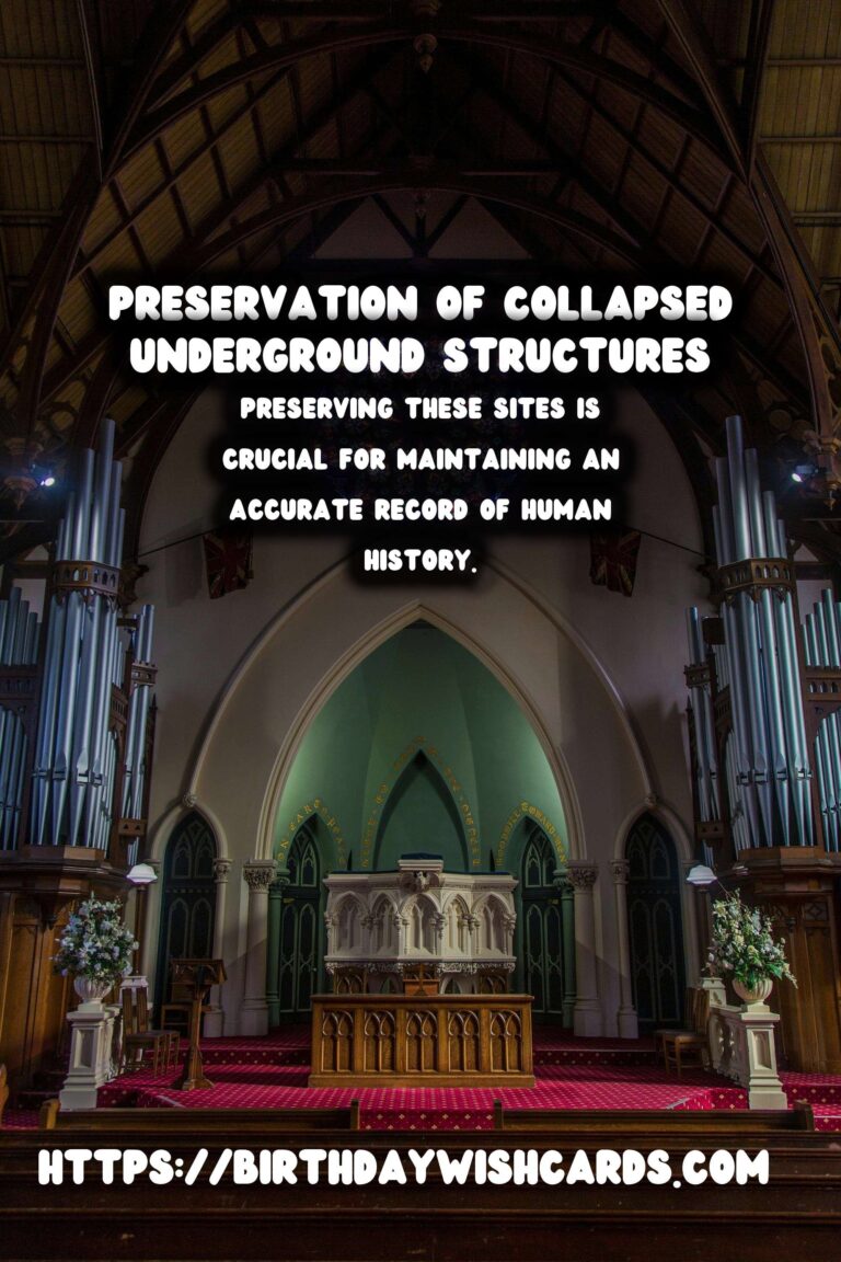 Unveiling the Challenges of Preserving Underground Historical Sites