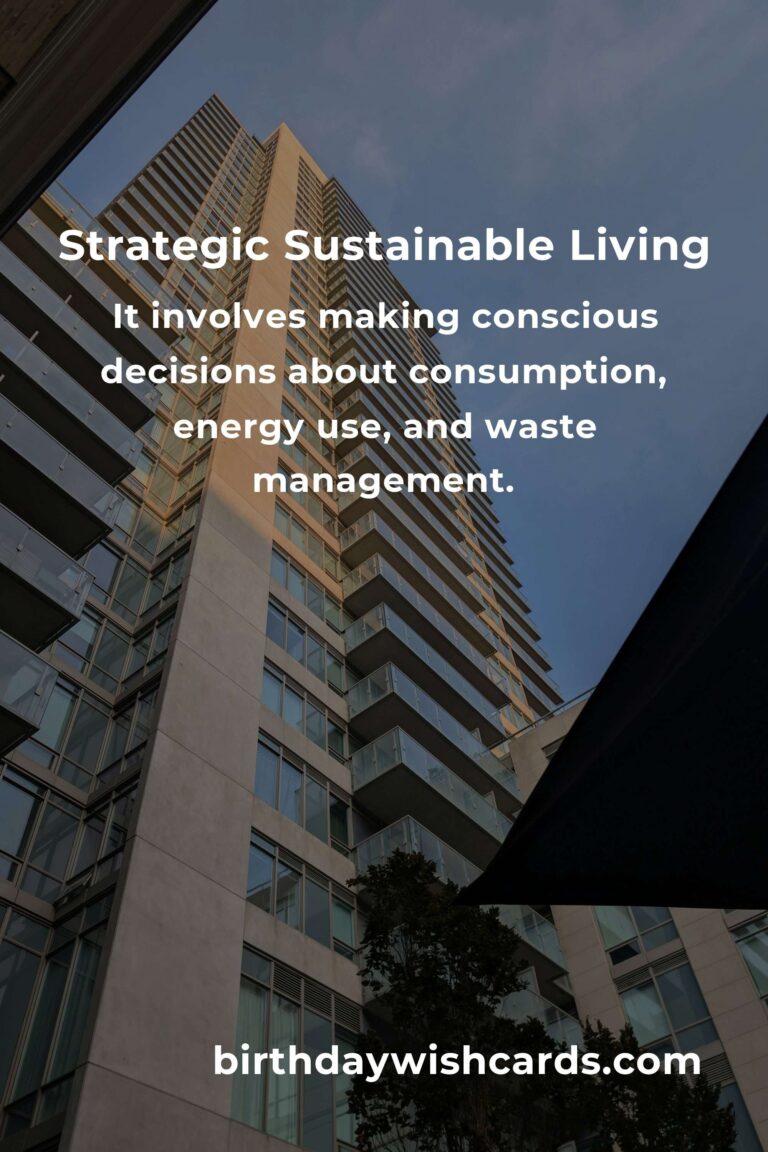 Unveiling the Hidden Benefits of Strategic Sustainable Living
