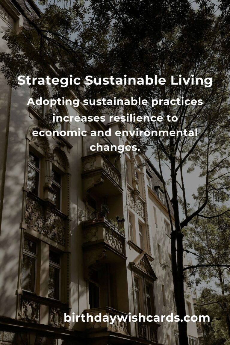 Unveiling the Hidden Benefits of Strategic Sustainable Living