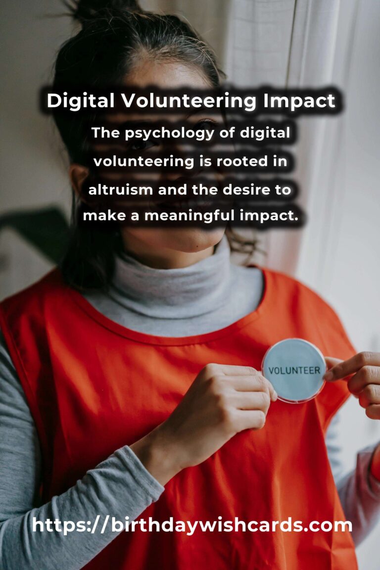 Unveiling the Science Behind Digital Volunteering