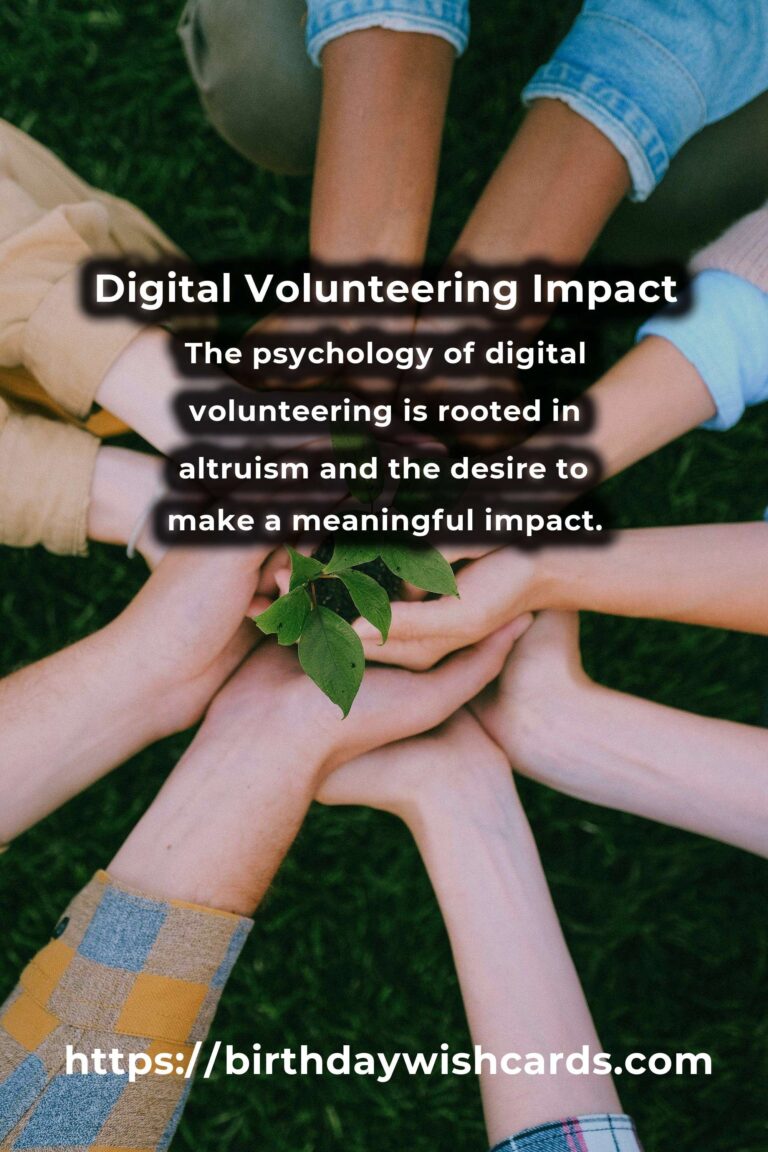 Unveiling the Science Behind Digital Volunteering