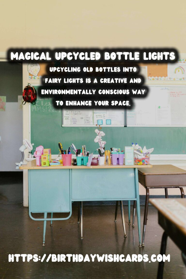Upcycle Old Bottles into Enchanting Fairy Lights