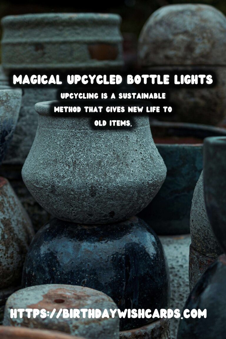 Upcycle Old Bottles into Enchanting Fairy Lights