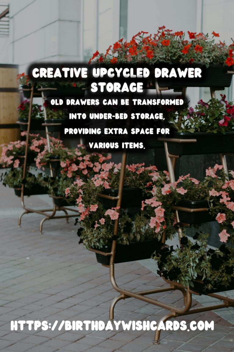 Upcycled Old Drawers into Under-Bed Storage: A Creative DIY Project