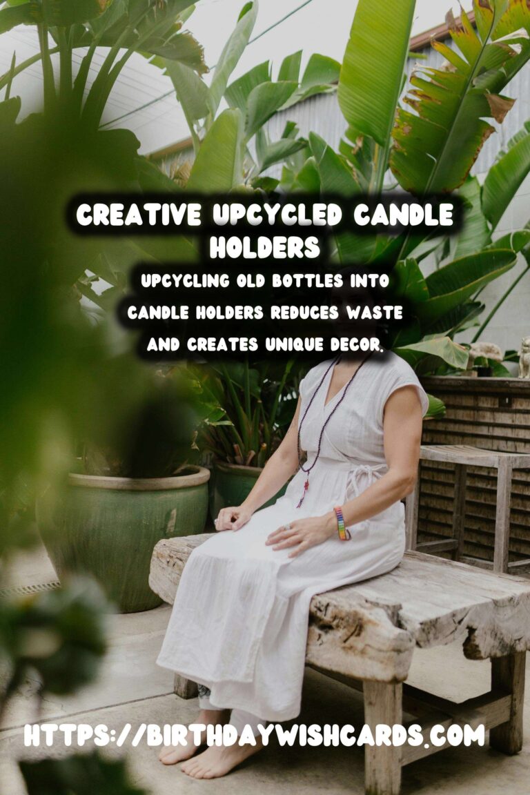 Upcycling Old Bottles into Stunning Candle Holders: A Creative Guide