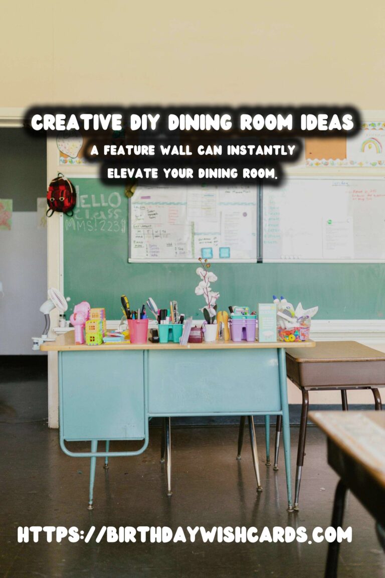 Updating Dining Rooms with DIY Flair: Creative Ideas for a Fresh Look