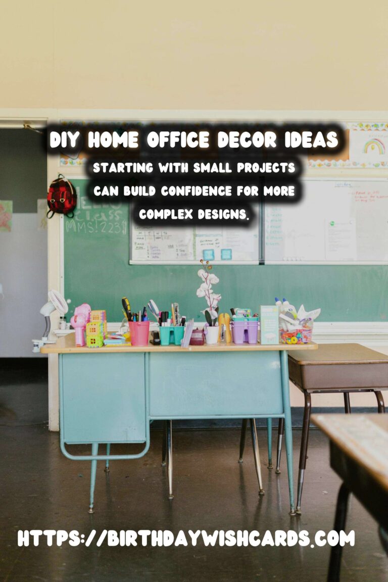 Updating Home Offices with DIY Decor: Transform Your Workspace