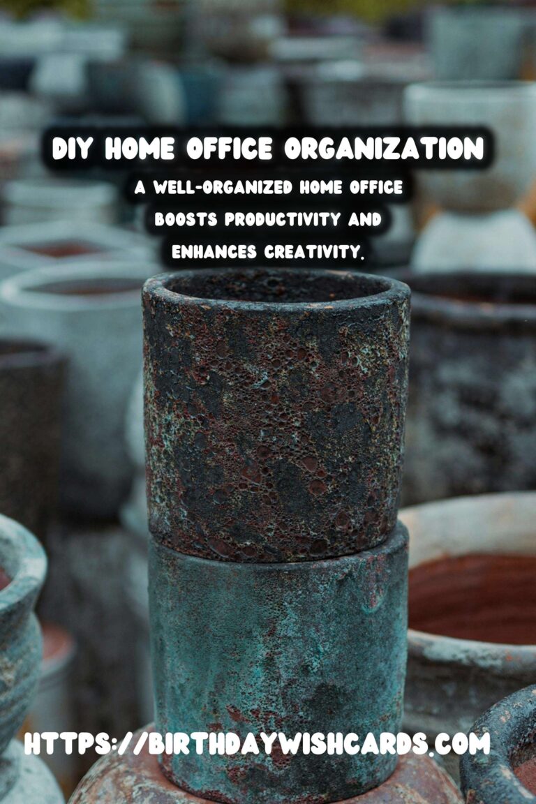 Updating Home Offices with Effective Organization DIYs