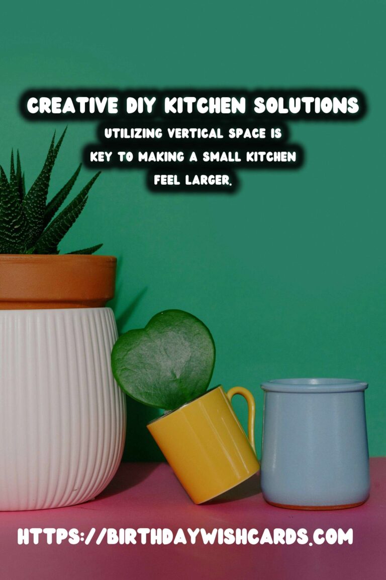 Updating Small Kitchens with DIY Solutions: Creative Ideas for a Functional Space