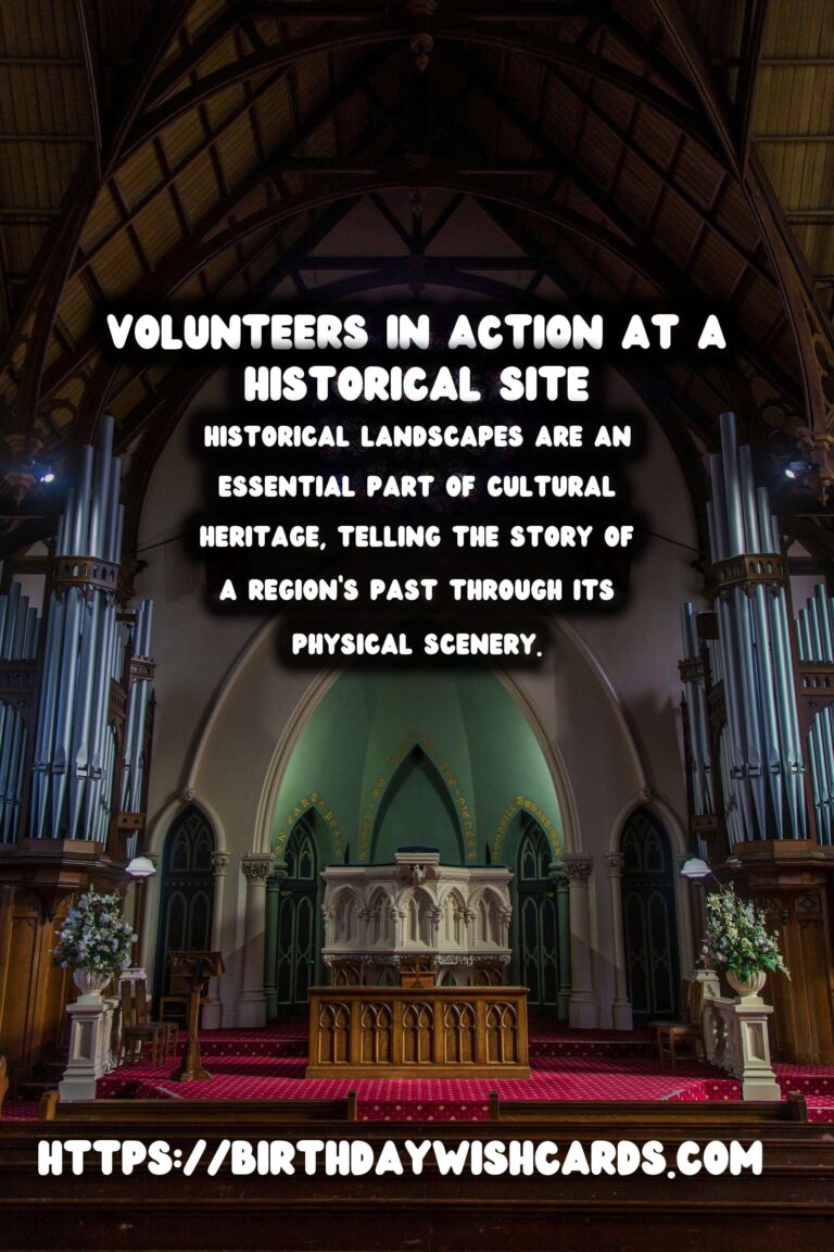 Voluntourism: Reviving Historical Landscapes Through Engaging Travel