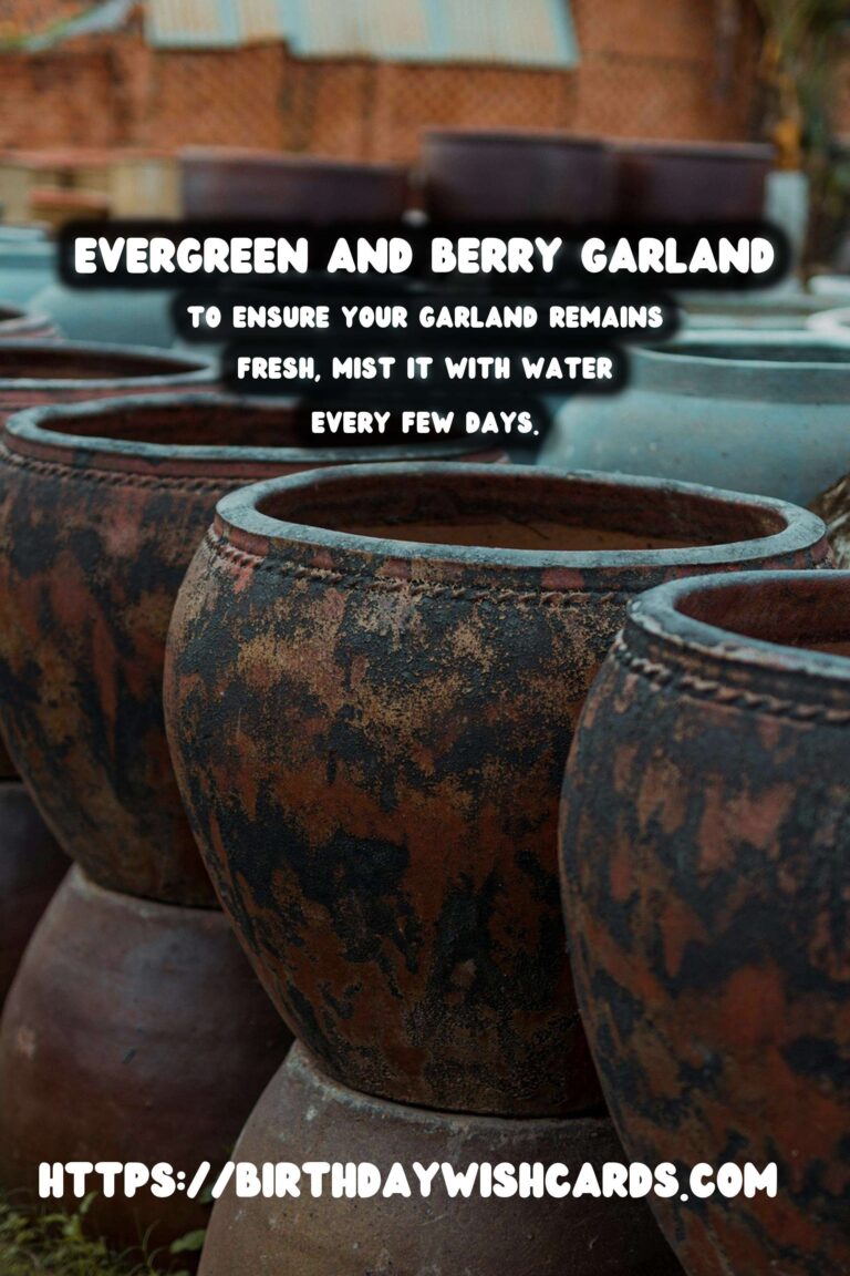 Winter Garland Decor: Evergreen & Berries for Festive Homes