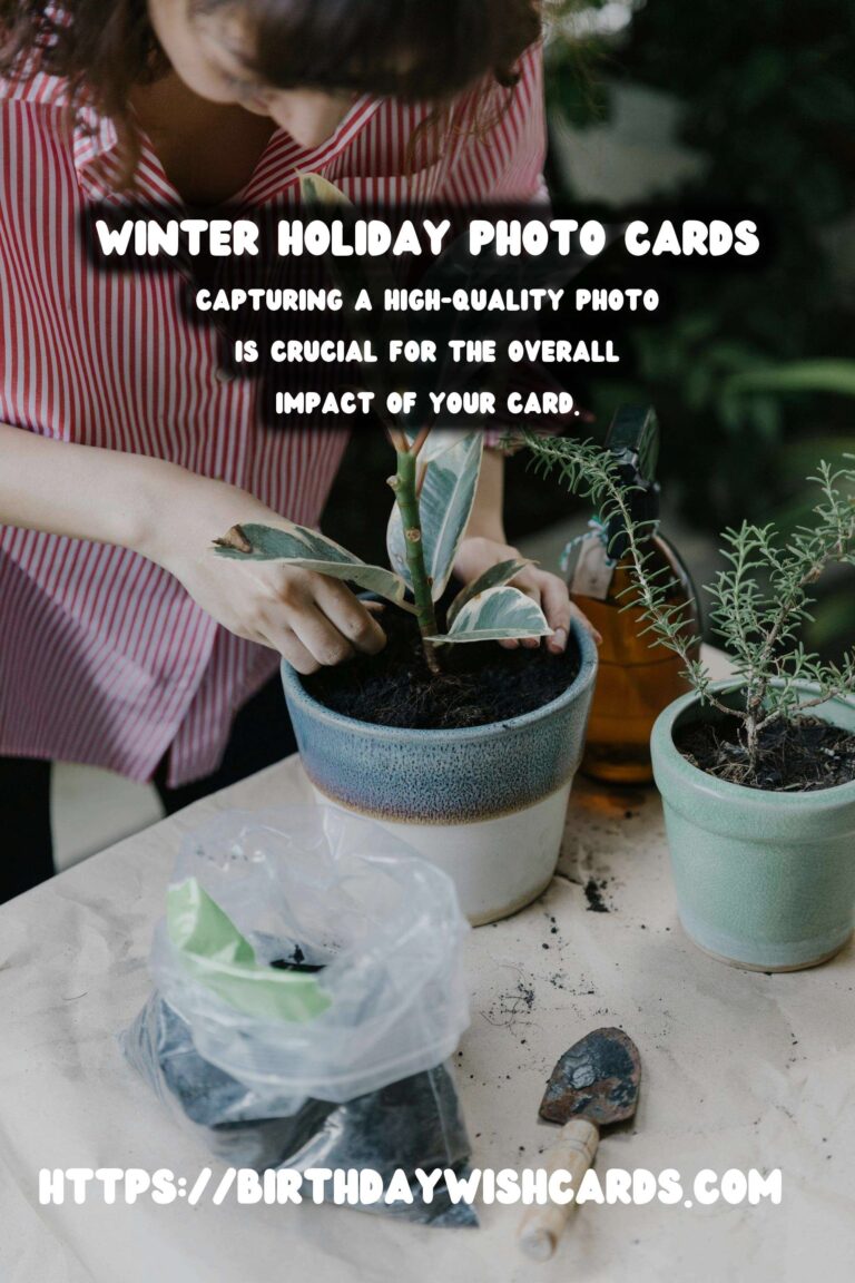 Winter Holiday Cards: Create Stunning Photo Cards