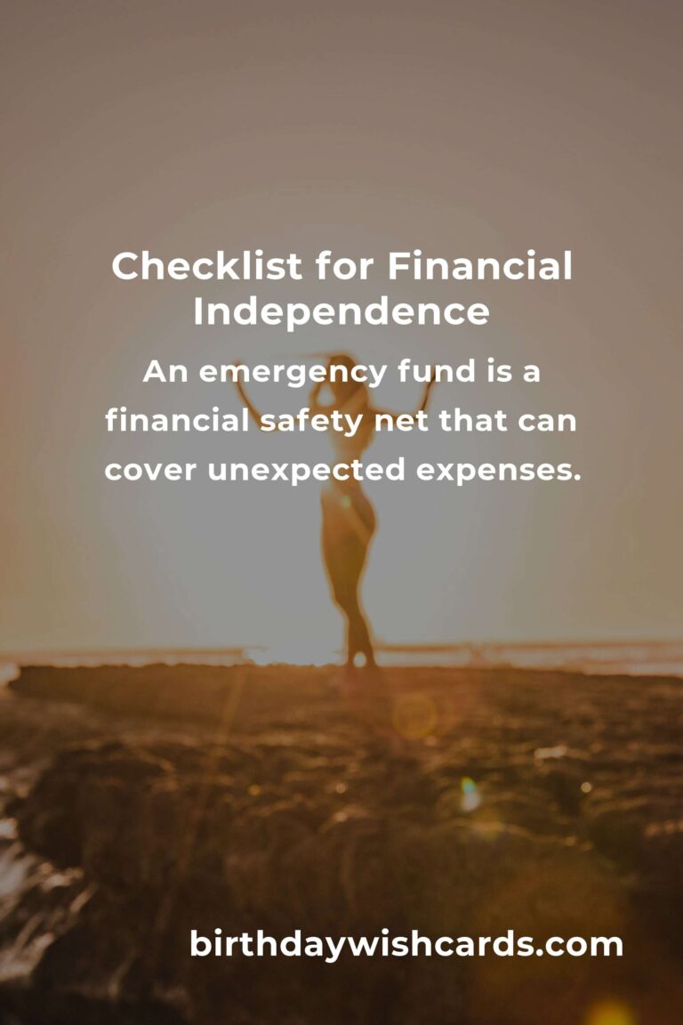 Your Complete Checklist for Achieving Smart Financial Freedom