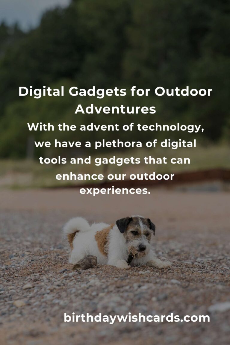 Your Complete Checklist for Digital Outdoor Activities