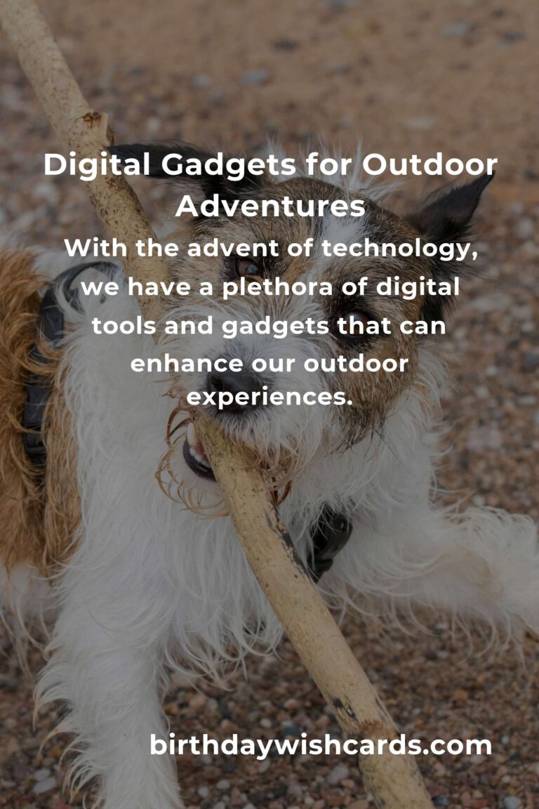 Your Complete Checklist for Digital Outdoor Activities