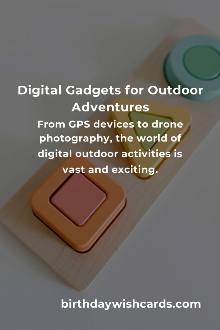 Your Complete Checklist for Digital Outdoor Activities